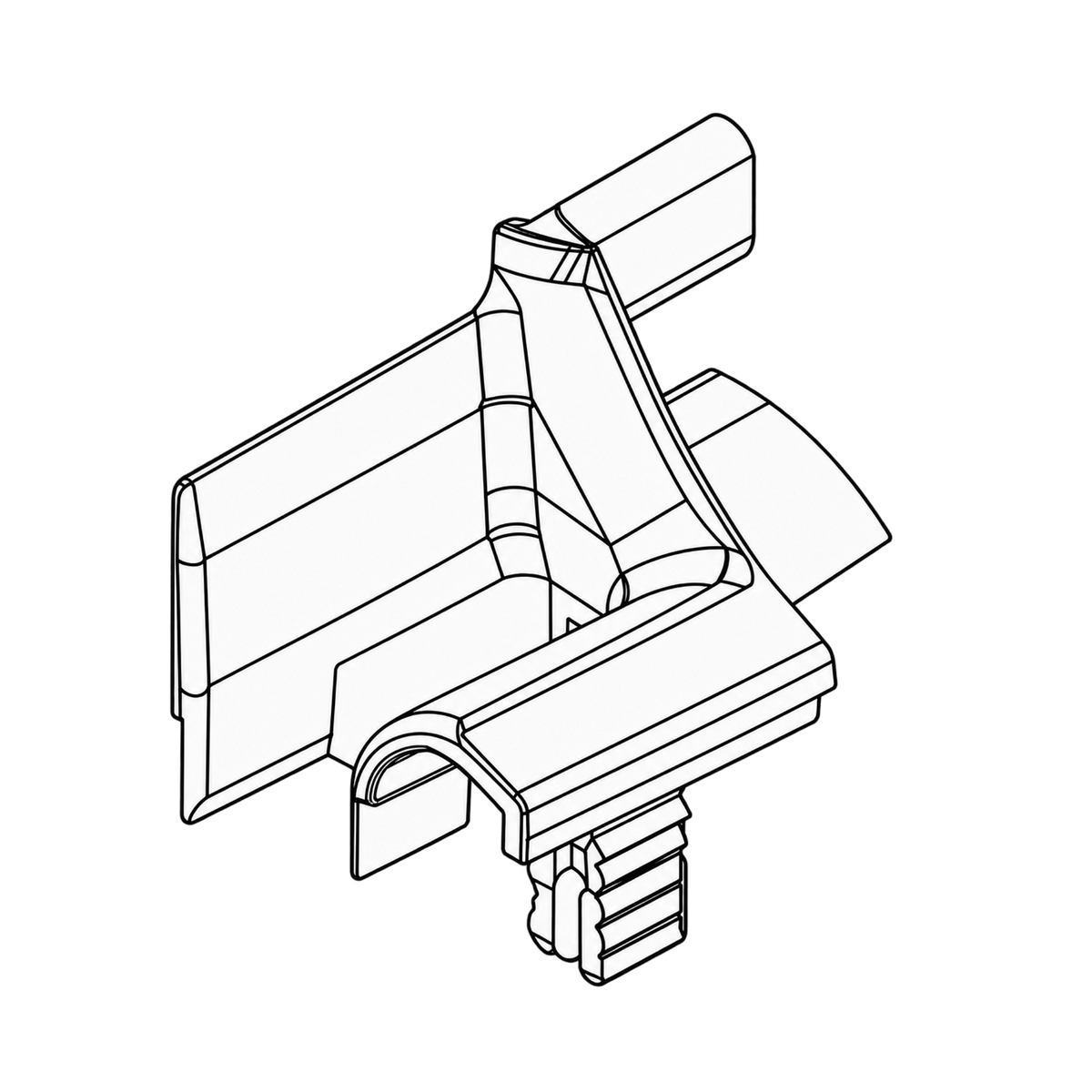 Aluprof Rollladen Einlauftrichter SL/4 für Führungsschiene | Fenstergigant