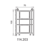 Veka Blendrahmen Verbreiterung 70/100 114.203
