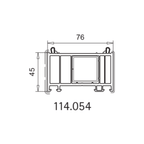 Veka Blendrahmen Verbreiterung 76/45 114.054