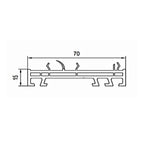 Aluplast Fenster Aluplast Blendrahmen Verbreiterung 70/15 140209