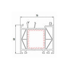 Aluplast Fenster Aluplast Blendrahmen Verbreiterung 70/60 140207