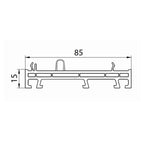 Aluplast Fenster Aluplast Blendrahmen Verbreiterung 85/15 180209