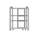 Aluplast Fenster Weiss (ähnlich RAL9016) / 100cm Veka Blendrahmen Verbreiterung 82/100 114.043