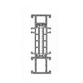 Aluprof Fenster Aluprof ALU Blendrahmen Verbreiterung K528600 für MB-86N 77/25,5