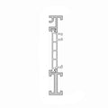 Aluprof Fenster Weiss (ähnlich RAL9016) / 100cm Aluprof ALU Blendrahmen Verbreiterung 528648 für MB-86N 77/13