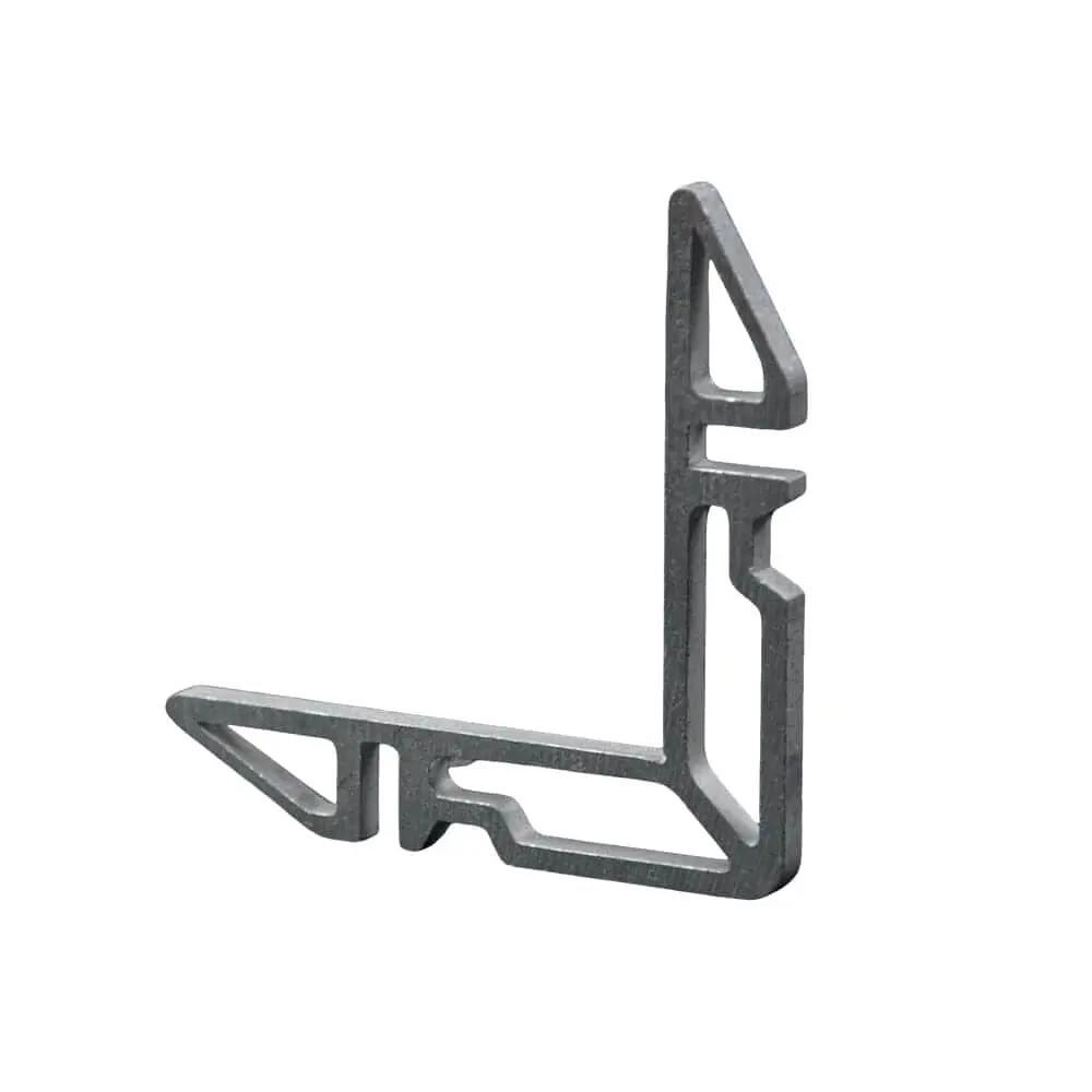 Aluprof Insektenschutz Aluprof Eckverbinder aus Aluminium 79x79x10mm