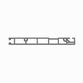 Aluprof Rolladen 100 mm / 100cm / Weiß Aluprof Revisionsklappe Kastendeckel PSRD 100, 125