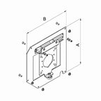 Aluprof Rolladen Aluprof Konsole KBS45/ER/250