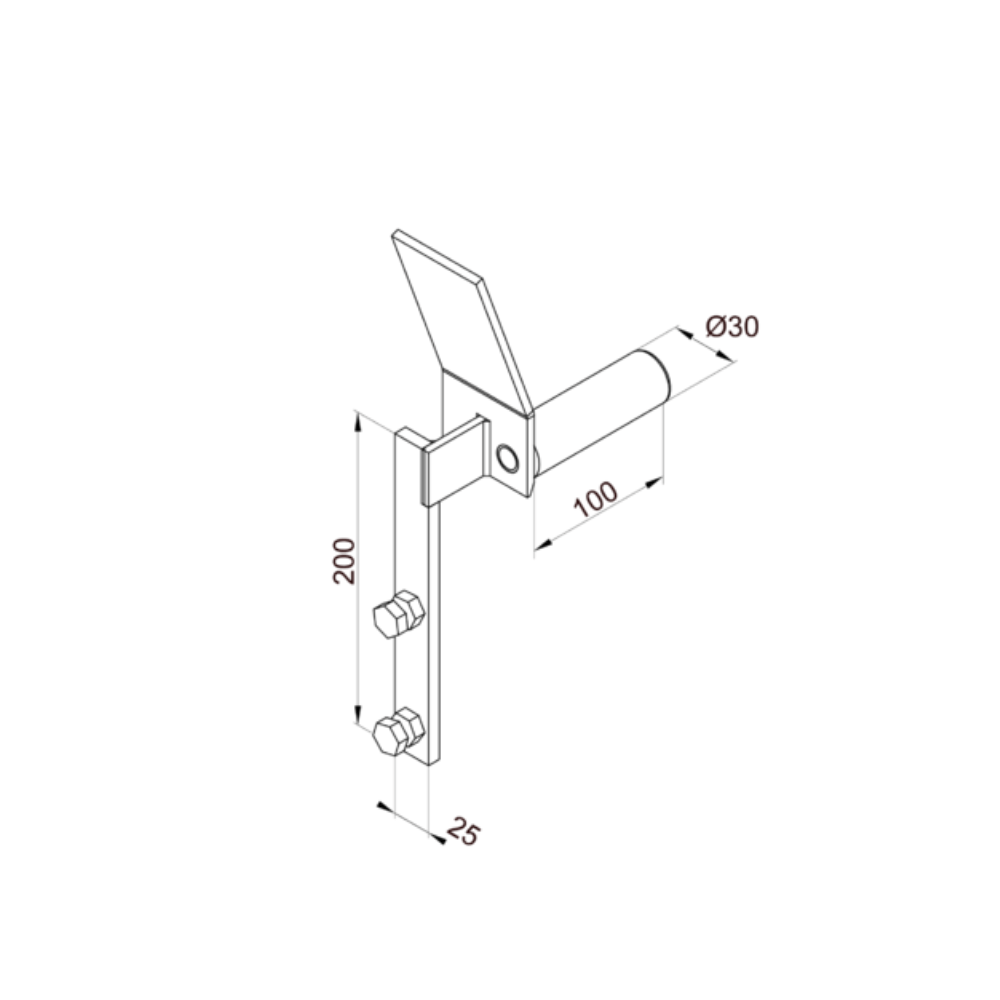 Aluprof Rolladen Aluprof Metall-Polyamid Einlaufrolle RPB/2 PP150