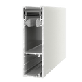 Aluprof Rolladen Grau (03) / 100cm Aluprof ALU Führungsschiene PP110