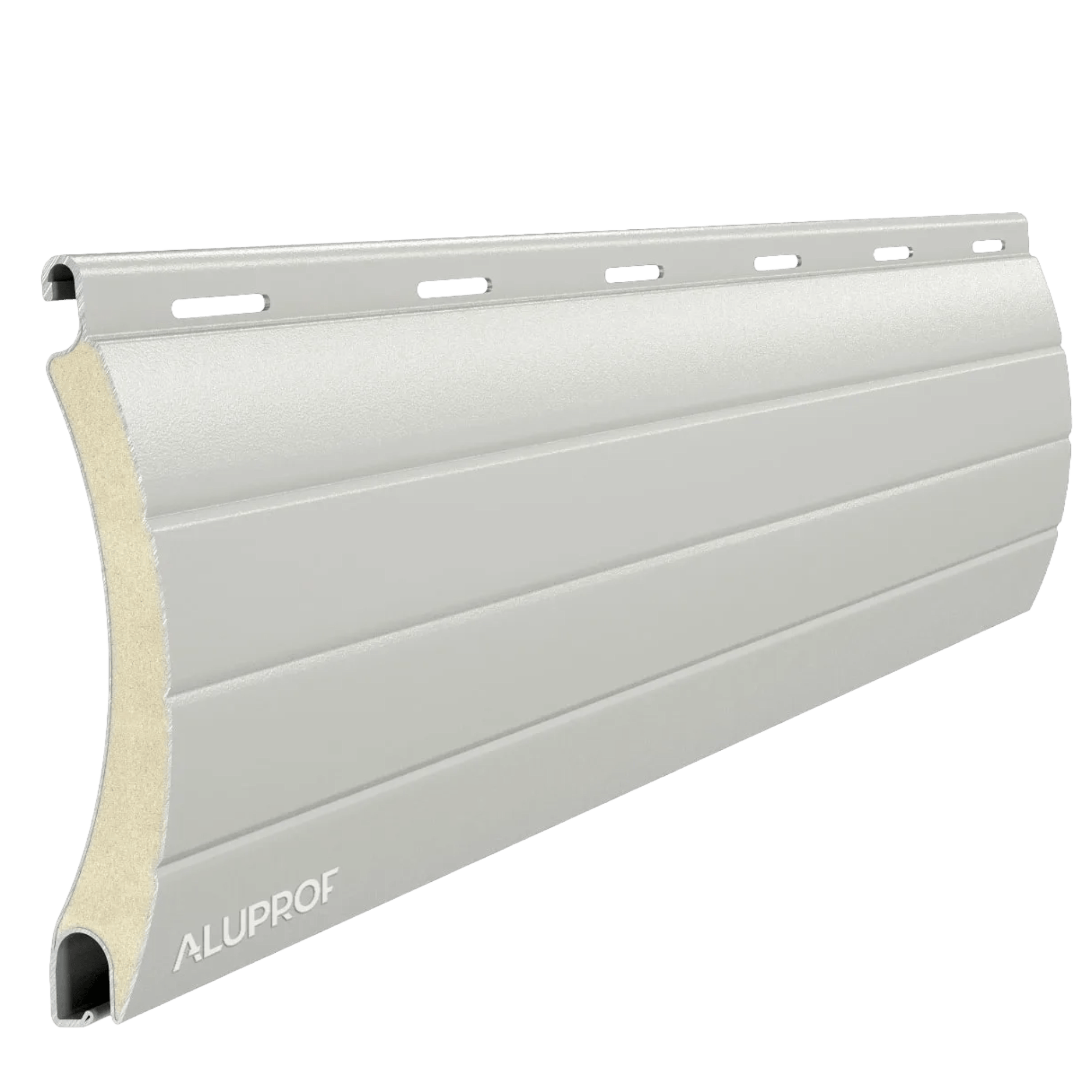 Aluprof Rolladen Grau (03) / 40cm Aluprof ALU Rollladenpanzer perforiert PA52