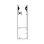 Aluprof Rolladen Grau (ähnlich RAL7038) / 100cm Aluprof ALU Führungsschiene PP110