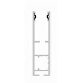 Aluprof Rolladen Grau (ähnlich RAL7038) / 100cm Aluprof ALU Führungsschiene PP150Z/G