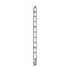 Aluprof Rolladen Weiss / 40cm Aluprof Kastenprofil Seitenteil PSB/170