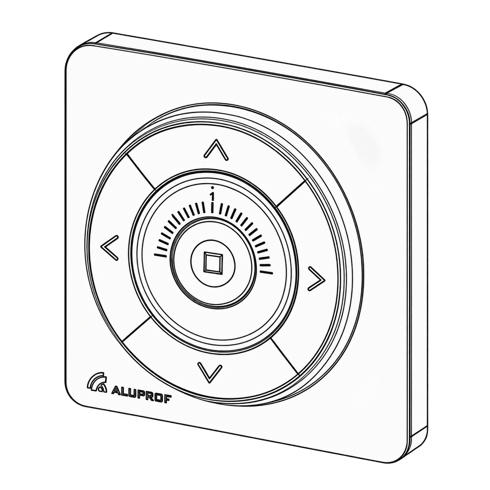 Aluprof Rolladen Weiss Aluprof AC134-01 1-Kanal