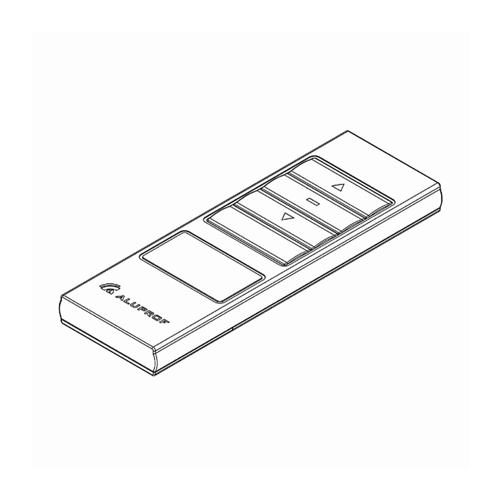Aluprof Rolladen Weiss Aluprof Handsender AC136-01 1-Kanal