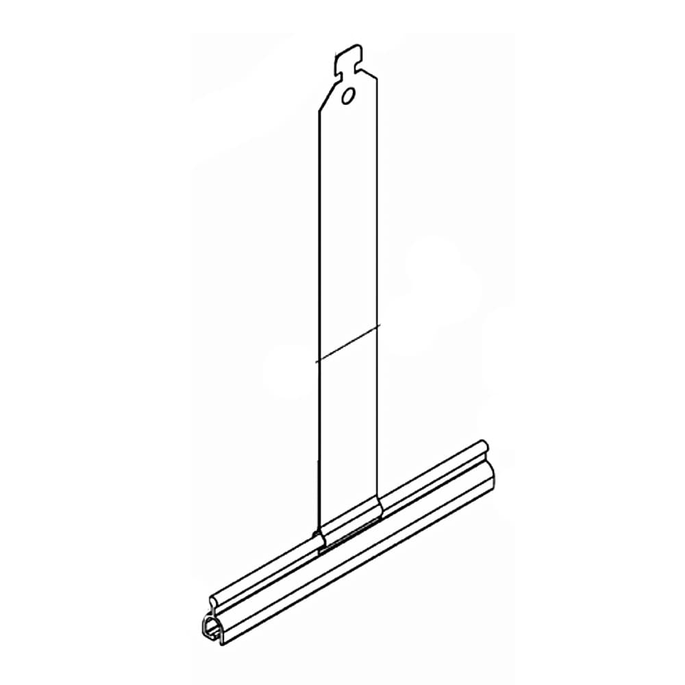 Aluprof Rollladen Aluprof Aufhängefeder mit PVC-Aufhängeprofil WM/170