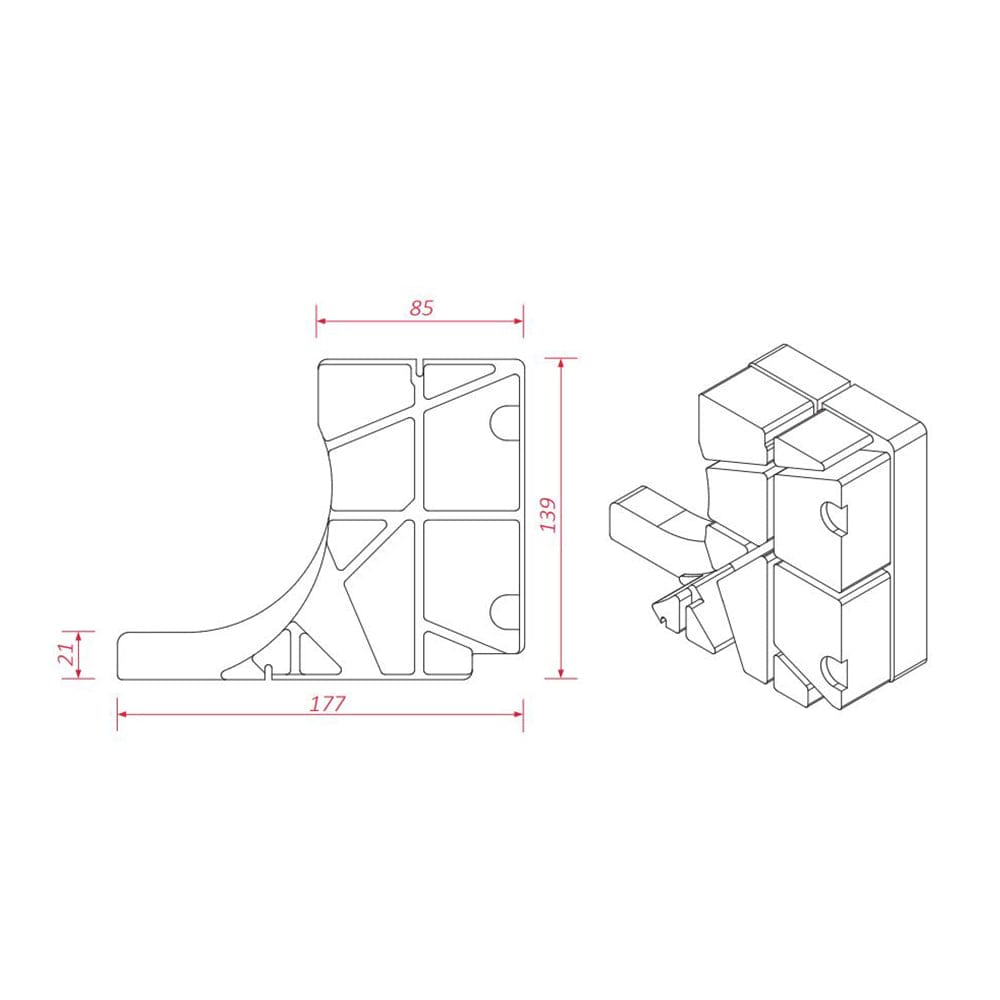 BeClever Rolladen BeClever Wärmedämmung für AE10 CBAH14 (NP)