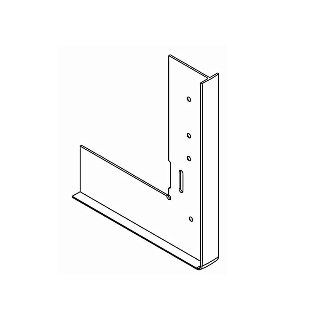 Deceuninck Rolladen Weiß Deceuninck Inoutic Abdeckung für Kopplung RFK30 15281