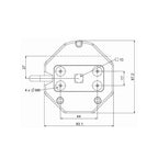 Eckermann Rolladen Eckermann Rohrmotor Ø45 20/15 20Nm NHK V241BSC