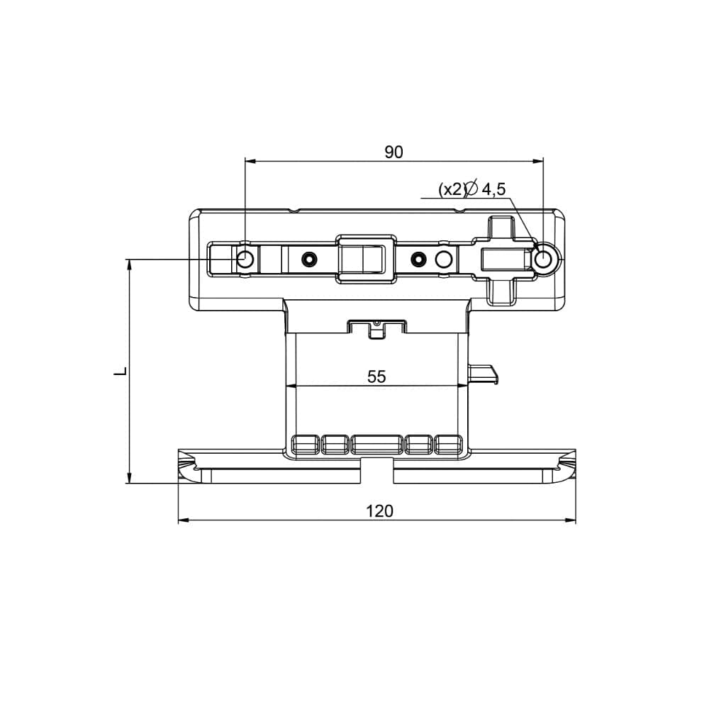 Eckermann Rolladen Eckermann Wellenverbinder zum Schrauben 1-gliedrig