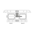 Ejot Fenster Ejot Fenster Kopplungsschraube Typ MS 4,8x65 Set