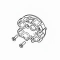 Elero Rolladen Elero Adapterplatte RevoLine M SH 233749401