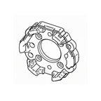 Elero Rolladen Elero Wandlager Motorlager RevoLine Alu Teilkreis 48/60 230030301