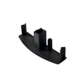 Eurosun Raffstore Schwarz Eurosun Raffstore Endkappe 80er Standardlamelle