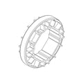 Exte Rolladen Exte Lagerring Exakt XTSW50 5728