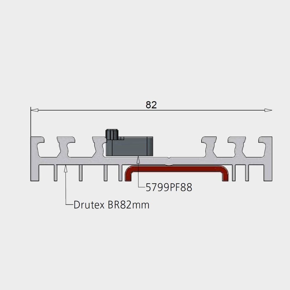 Exte Rolladen Exte Raster Drutex 5799PF88