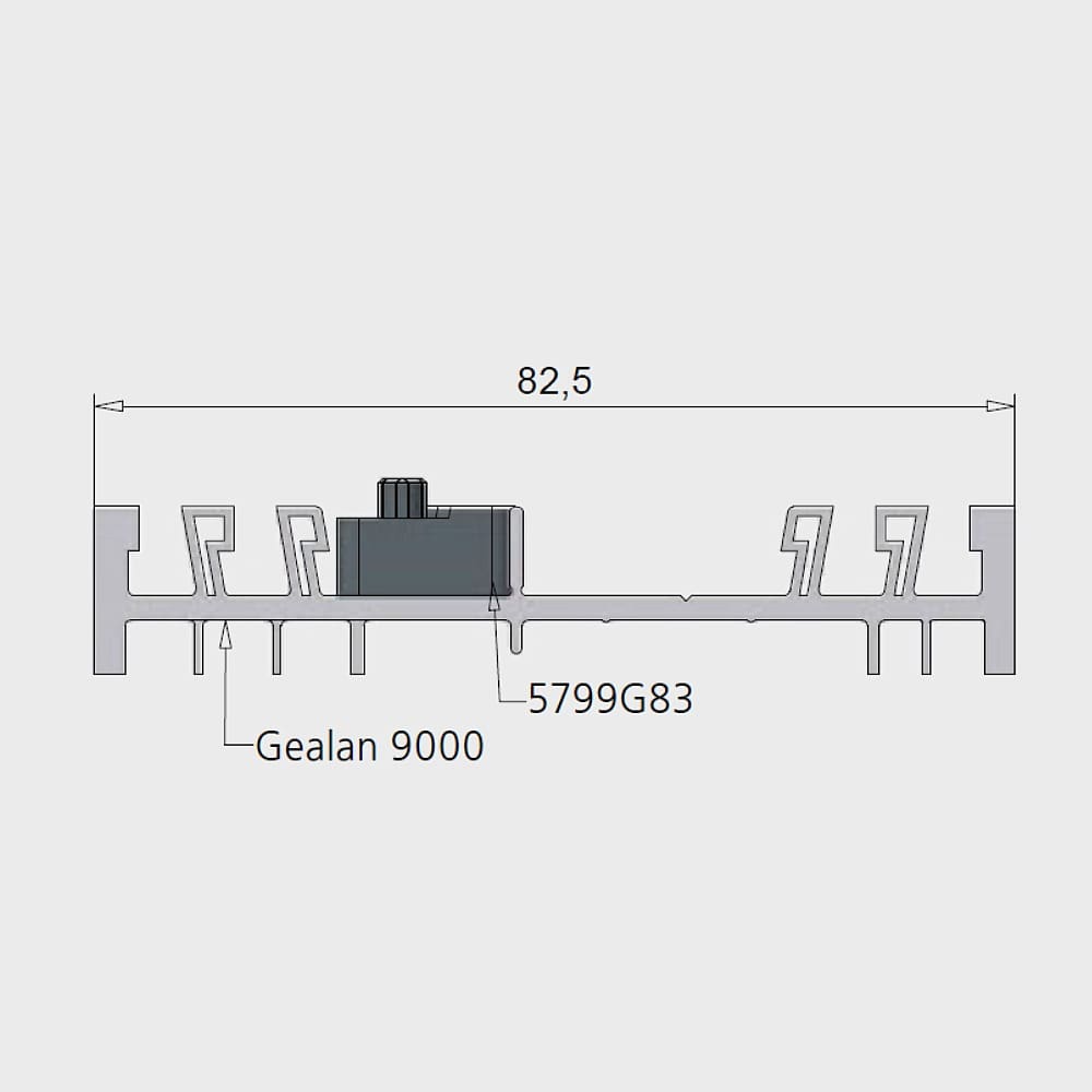 Exte Rolladen Exte Raster Gealan 5799G83