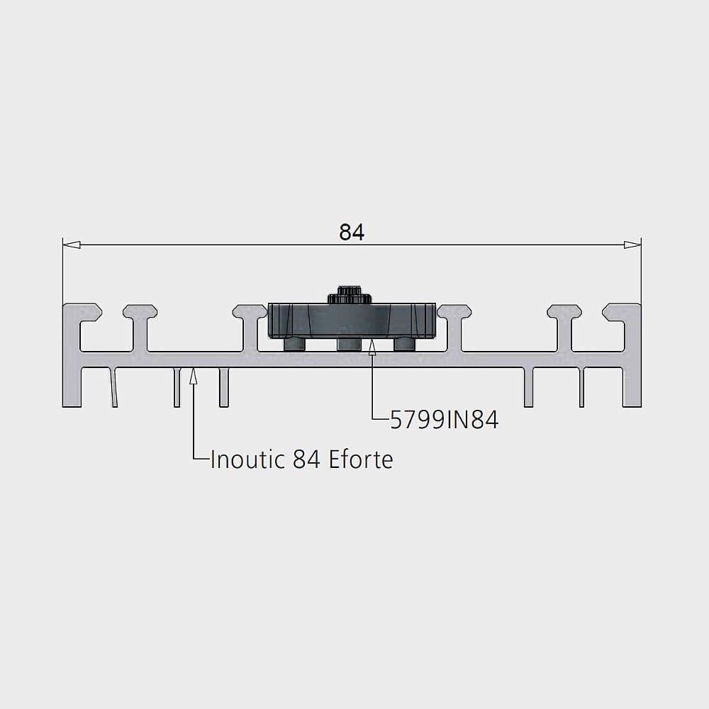 Exte Rolladen Exte Raster Inoutic 84 Eforte 5799IN84