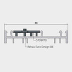 Exte Rolladen Exte Raster Rehau 5799R70