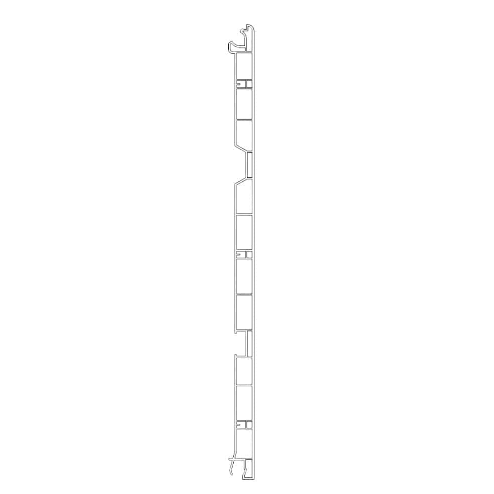 Exte Rolladen Weiss / 100cm Exte Innenblende 220 Expert XT 5075