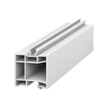 Exte Rolladen Weiss / 100cm Exte PVC-Aufdopplungsprofil 35/35 50801