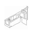 Gealan Fenster Gealan Stulpgrundkappe Weiß 851300