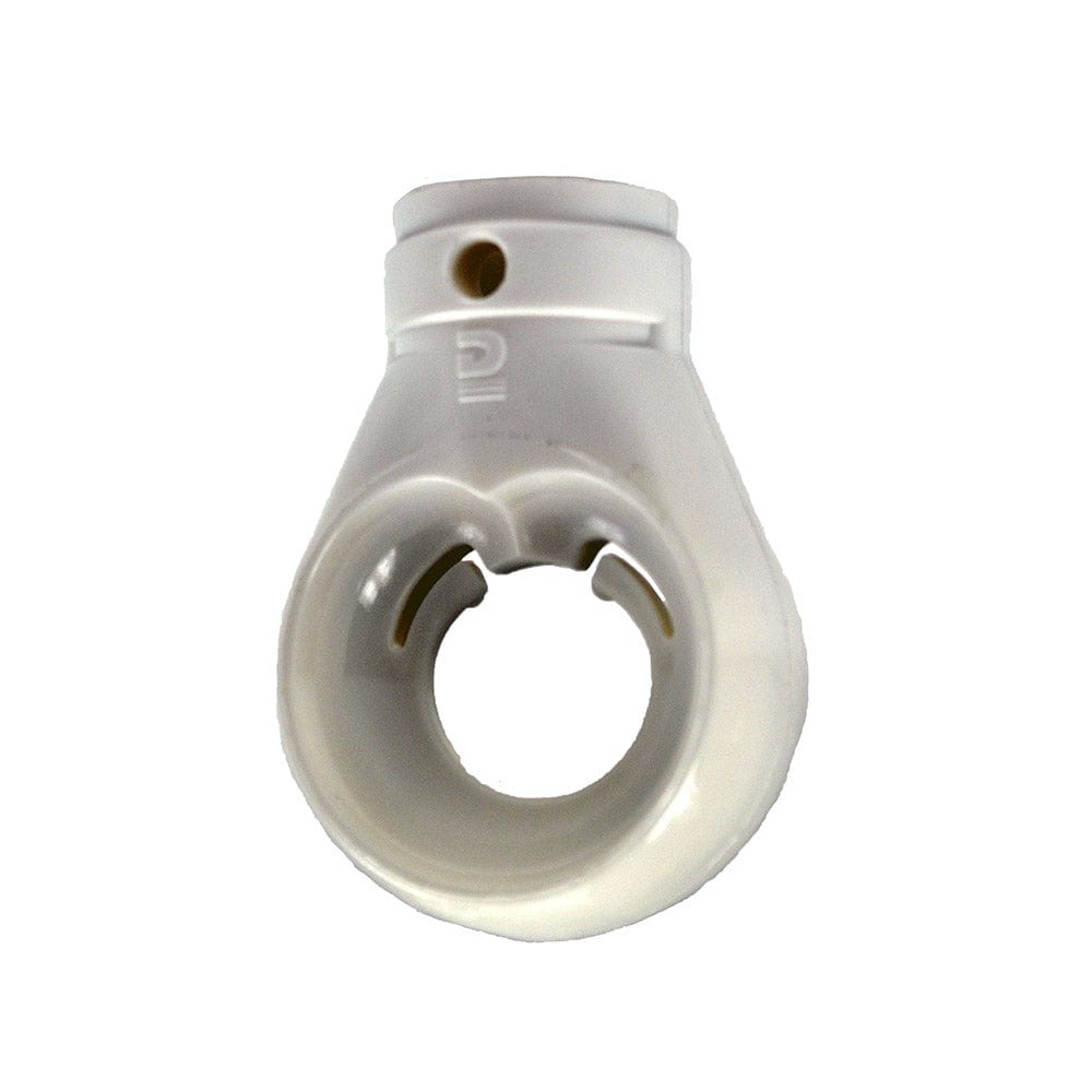 Geiger Antriebstechnik Rolladen Geiger Kugelöse Markisenöse Ø12mm rund QB4mm Weiss