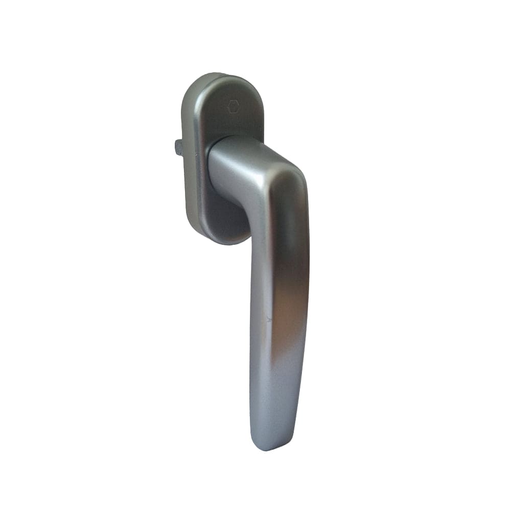 Hoppe Fenster Hoppe DK-Fenstergriff Elegance Alu Stahl F9
