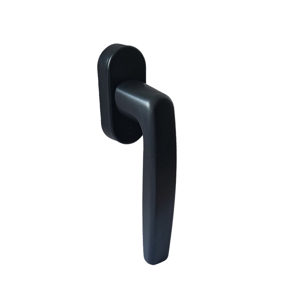 Hoppe Fenster Hoppe DK-Fenstergriff Elegance Schwarz Matt RAL79714M