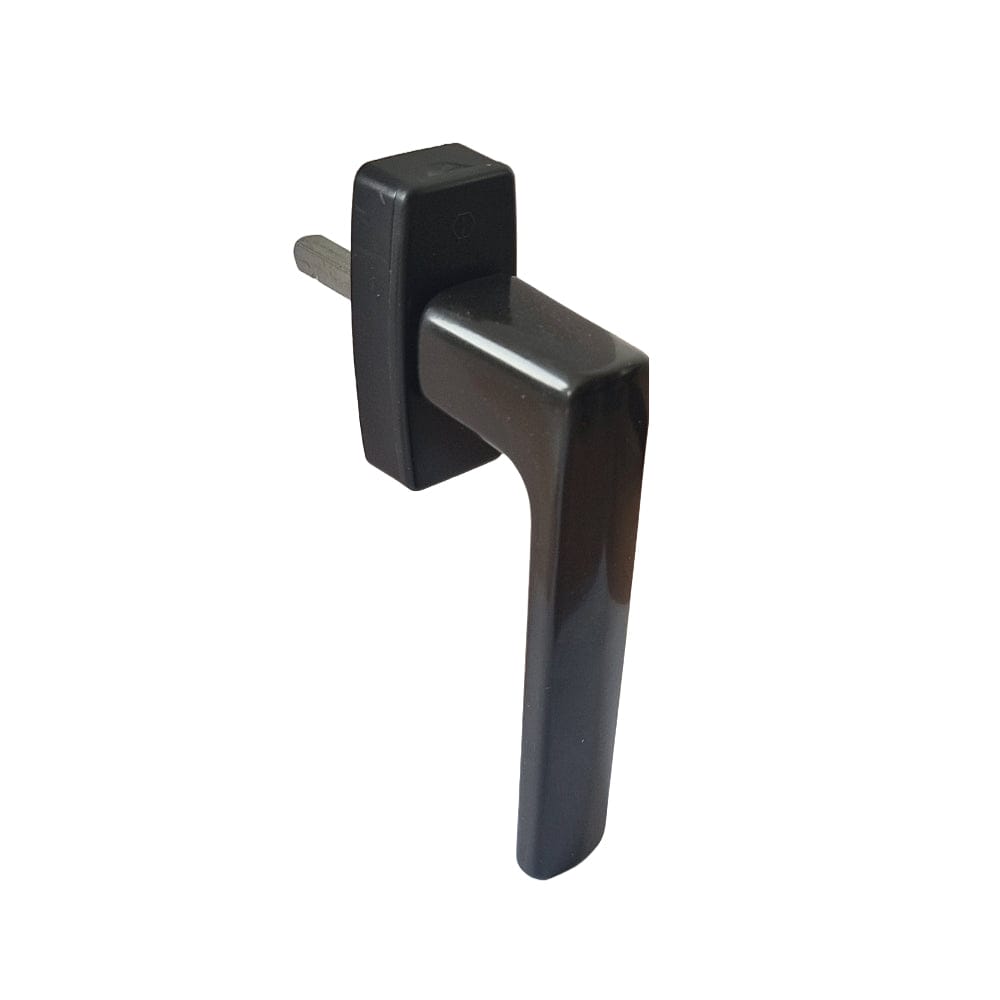 Hoppe Fenster Hoppe DK-Fenstergriff Qwadro Dunkelbraun RAL8077