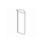 Maco Fenster Maco Abdeckkappe Falzecklagerband PVC DT Links Weiss 41741