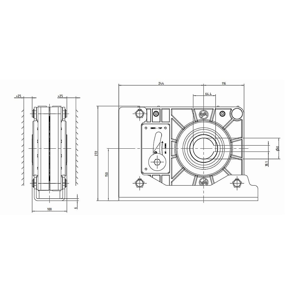 Marantec Rolltor Marantec Fangvorrichtung FG 220-60 193172