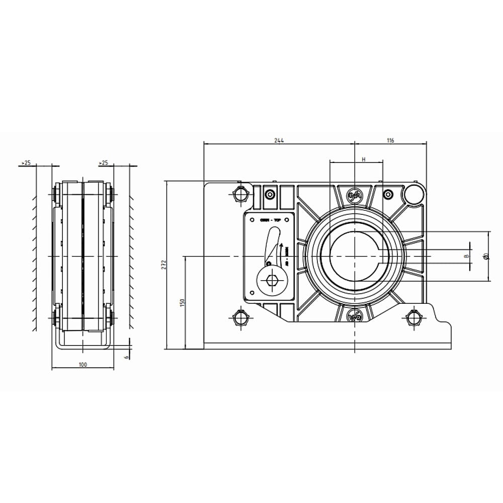 Marantec Rolltor Marantec Fangvorrichtung FG 360-80 193173