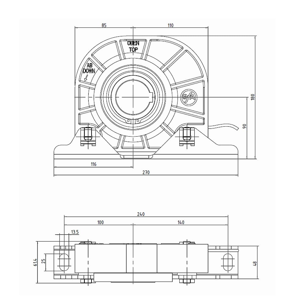 Marantec Rolltor Marantec Fangvorrichtung FG 40-30 193174