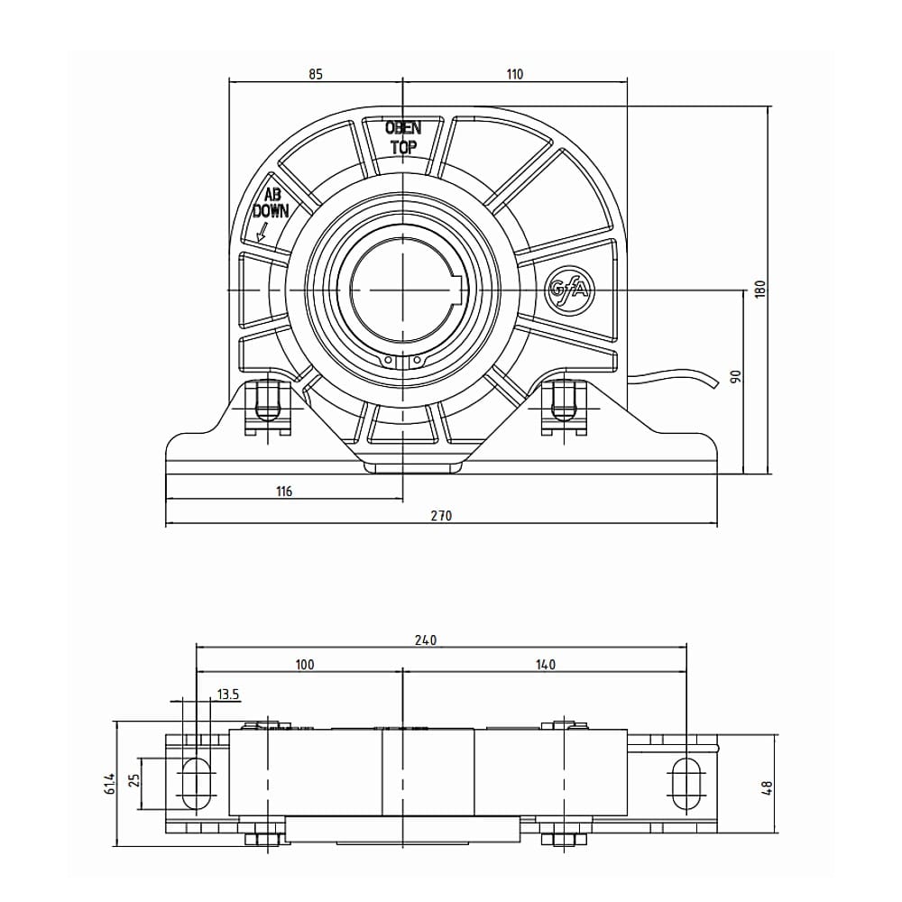 Marantec Rolltor Marantec Fangvorrichtung FG 80-40 193175