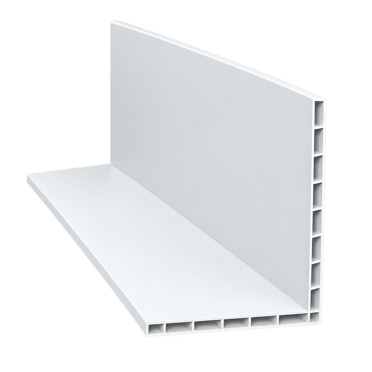 MK Menke Fenster Weiss / 40cm MK PVC Hohlkammerwinkel 140/70mm 279