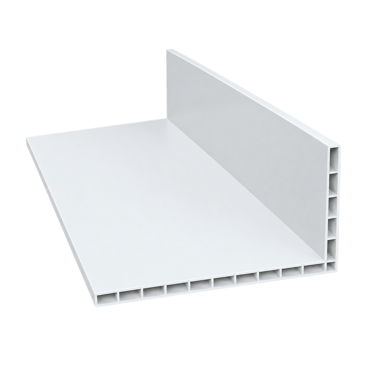 MK Menke Fenster Weiss / 40cm MK PVC Hohlkammerwinkel 180/80mm 278