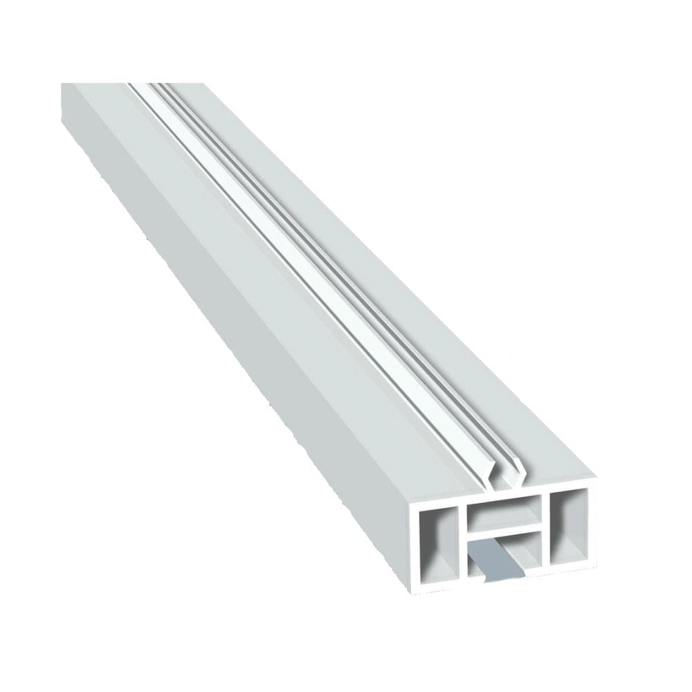 MK Menke Rolladen Weiss / 40cm MK PVC-Aufdopplungsprofil 902