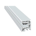 MK Menke Rolladen Weiss / 40cm / Schwarz MK PVC-Einzelführungsschiene 930/B2